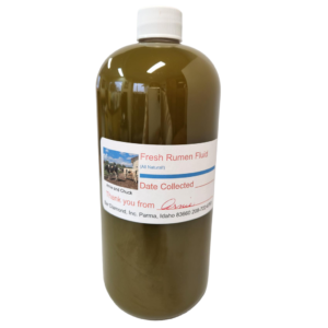 Fresh Rumen Fluid, 1 liter (#FRF)
